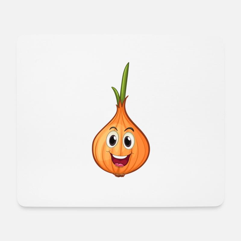 zwiebel5 - Mouse Pad (horizontal) - white