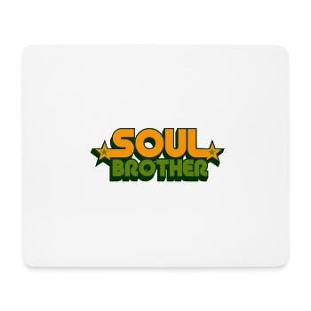 soul brother - Mouse Pad (horizontal) - white - Front