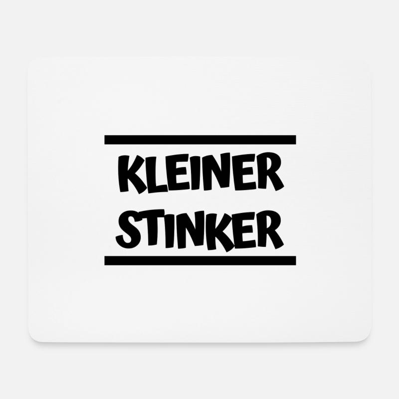KLEINER STINKER - Mousepad (Querformat) - Weiß