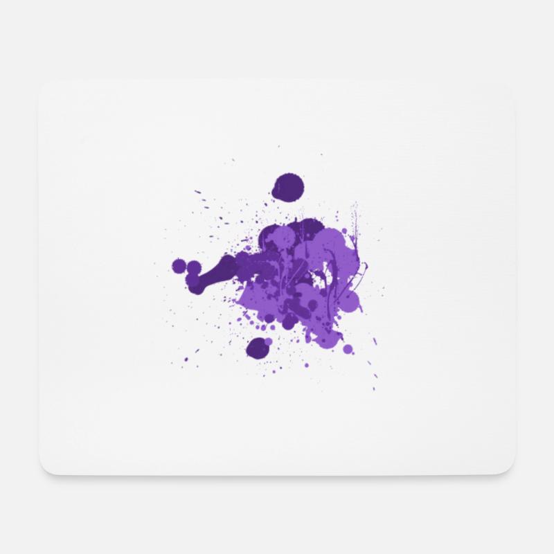 mixtura - violet - Mouse Pad (horizontal) - white