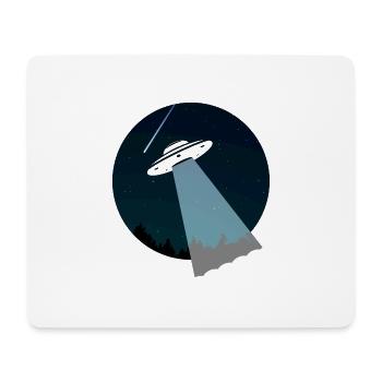OVNI - Tapis de souris (format paysage) - blanc - Devant