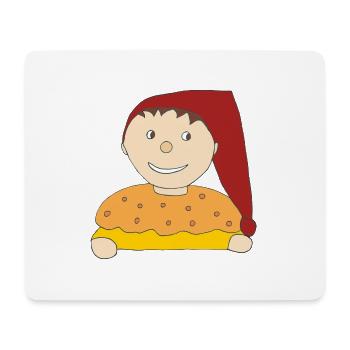 Kasperl - Mouse Pad (horizontal) - white - Front