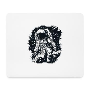 Explorateur cosmique - Tapis de souris (format paysage) - blanc - Devant