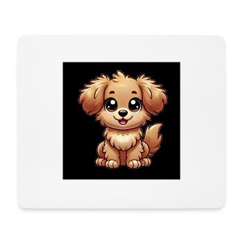 Cute Dog - Mouse Pad (horizontal) - white - Front
