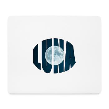 luna - Mousepad (Querformat) - Weiß - Vorne