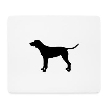 DOG - Mouse Pad (horizontal) - white - Front