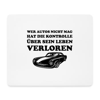 Auto Car Lustig Spruch Geschenk Tuning - Mousepad (Querformat) - Weiß - Vorne