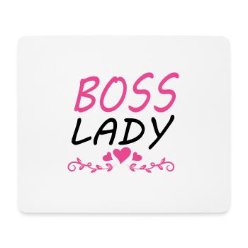 Boss Queen Gift Women Girls Lady - Mouse Pad (horizontal) - white - Front