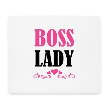 Boss Queen Gift Women Girls Lady - Mouse Pad (horizontal) - white - Front
