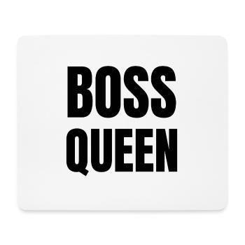 Boss Queen Geschenk Lady - Mousepad (Querformat) - Weiß - Vorne