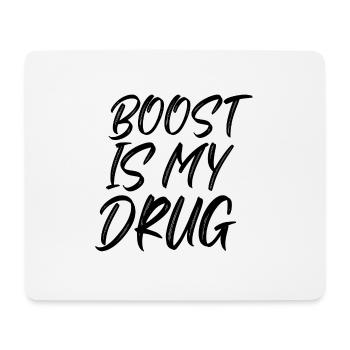 Boost is my Drug Auto Tuning Leidenschaft Geschenk - Mousepad (Querformat) - Weiß - Vorne