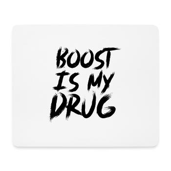 Boost is my Drug Auto Tuning Leidenschaft Geschenk - Mousepad (Querformat) - Weiß - Vorne