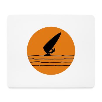 Windsurfen - Mousepad (Querformat) - Weiß - Vorne