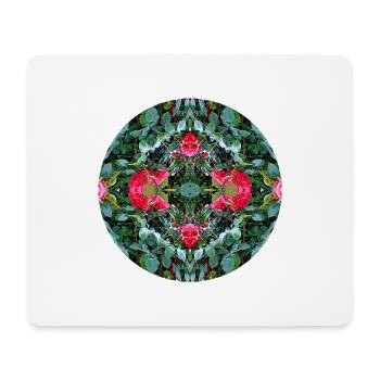 Nature Mandala Summer in Nbg Johannis - Mouse Pad (horizontal) - white - Front