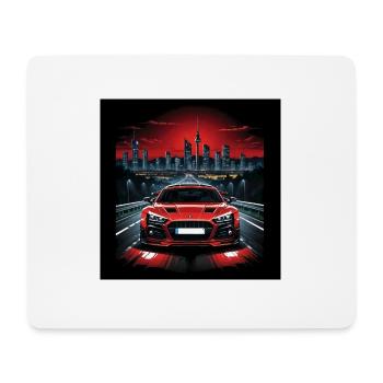 JDM Sportcar Tuning City Drift Cadeau Voiture - Tapis de souris (format paysage) - blanc - Devant