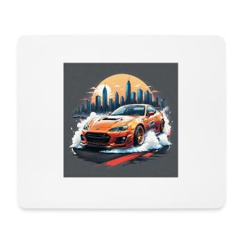 JDM Sportcar Tuning Driftcar Car Gift PS - Mouse Pad (horizontal) - white - Front