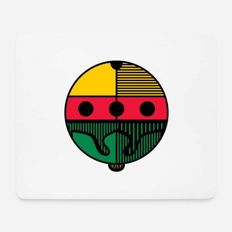 Schellen - Mousepad (Querformat) - Weiß