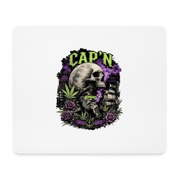 Captain Kush Night Sea | SailorsYarn by Cap ́nKush - Mouse Pad (horizontal) - white - Front