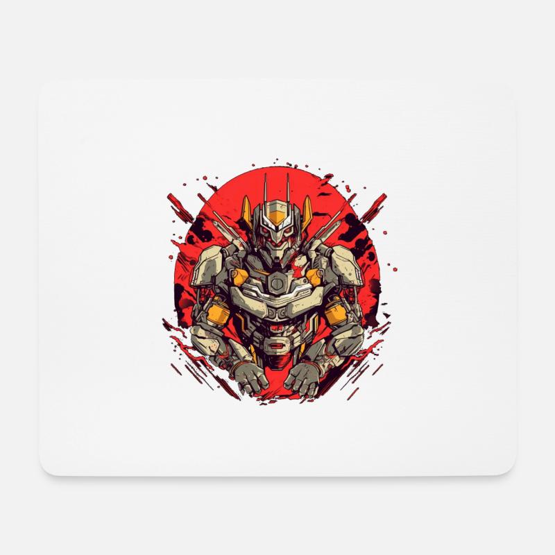 Mecha - Mouse Pad (horizontal) - white