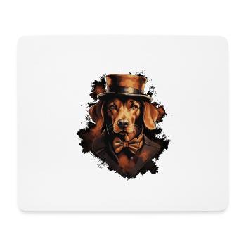 Dog - Mouse Pad (horizontal) - white - Front
