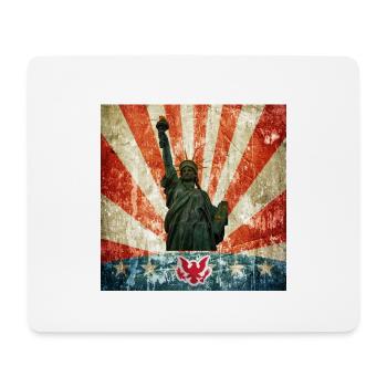 Statue of Liberty, USA - Mouse Pad (horizontal) - white - Front