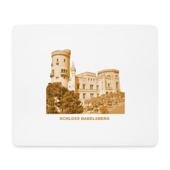 Babelsberg Schloss Potsdam Brandenburg Museum - Mousepad (Querformat) - Weiß - Vorne