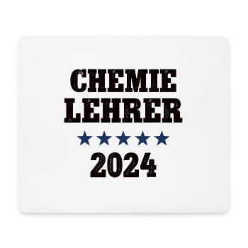 Chemielehrer 2024 Beruf Studium Lehramt Chemie - Mousepad (Querformat) - Weiß - Vorne