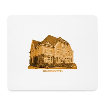 Brunsbüttel Town Hall Schleswig-Holstein Elbe - Mouse Pad (horizontal) - white - Front
