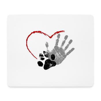 Hundebesitzer - Mousepad (Querformat) - Weiß - Vorne
