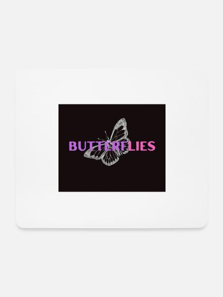 World - Mousepad (Querformat) - Weiß