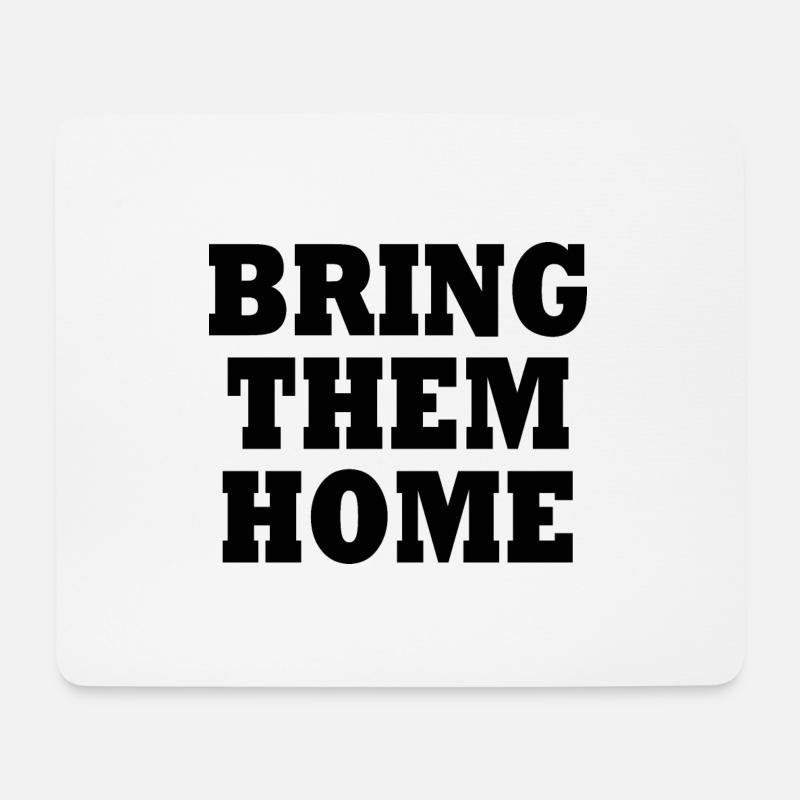Bring them home - Mousepad (Querformat) - Weiß