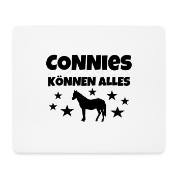 Connies können alles - Mousepad (Querformat) - Weiß - Vorne