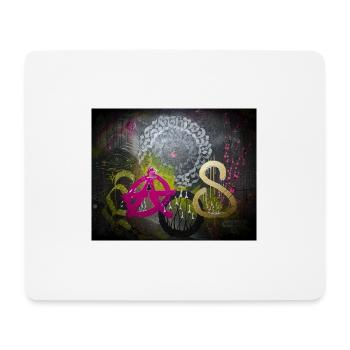 kAo$ - Mousepad (Querformat) - Weiß - Vorne