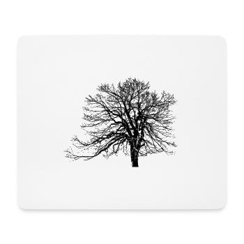 Tree - Nature - Mouse Pad (horizontal) - white - Front