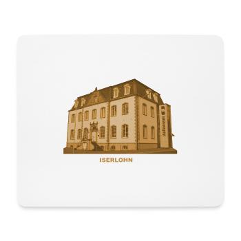Iserlohn Museum Märkischer Kreis Nordrhein-Westfah - Mouse Pad (horizontal) - white - Front