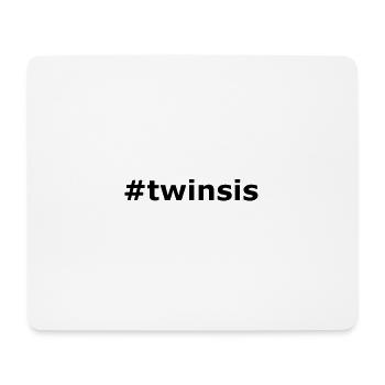 twinsis - Mousepad (Querformat) - Weiß - Vorne