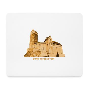 Château de Katzenstein Dischingen Heidenheim Baden-Würte - Tapis de souris (format paysage) - blanc - Devant