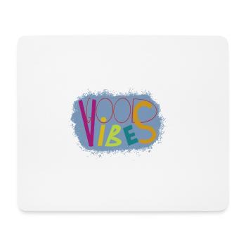 Vibrant Vibes Art Design - Mouse Pad (horizontal) - white - Front