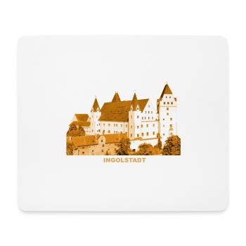 Château d’Ingolstadt Haute-Bavière Musée de l’armée du Danube - Tapis de souris (format paysage) - blanc - Devant