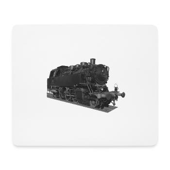 Dampf Lokomotive Br64 Reichsbahn DDR Tenderlok - Mousepad (Querformat) - Weiß - Vorne