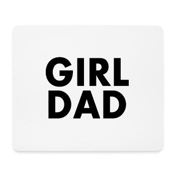 Girl dad - Tapis de souris (format paysage) - blanc - Devant