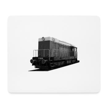 Lokomotive DR Baureihe V 75 Deutsche Reichsbahn - Mousepad (Querformat) - Weiß - Vorne
