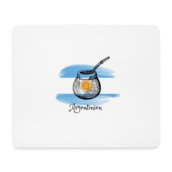 I love Argentina - - Mouse Pad (horizontal) - white - Front