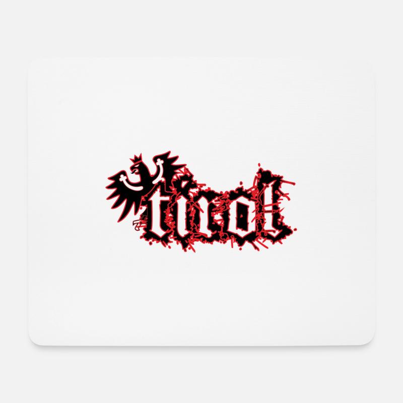 Tirol - Mousepad (Querformat) - Weiß