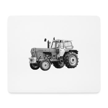 Traktor ZT300 Fortschritt Schönebeck DDR Oldtimer - Mousepad (Querformat) - Weiß - Vorne