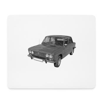 Shiguli 1500 Pkw UdSSR Russland Oldtimer - Mousepad (Querformat) - Weiß - Vorne