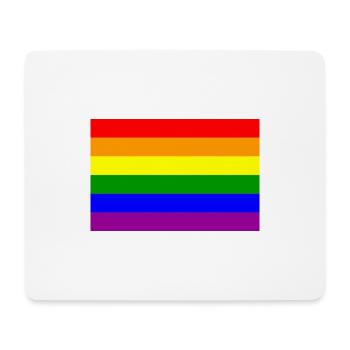 Pride - Mousepad (Querformat) - Weiß - Vorne