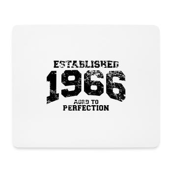 establishes 1966 - aged to perfection - Mousepad (Querformat) - Weiß - Vorne