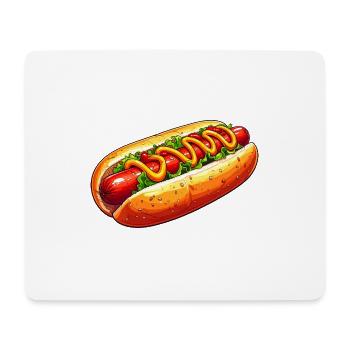 Hot Dog - Mouse Pad (horizontal) - white - Front