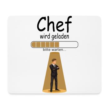 neuer Chef Vorgesetzter zur Beförderung Willkommen - Mousepad (Querformat) - Weiß - Vorne